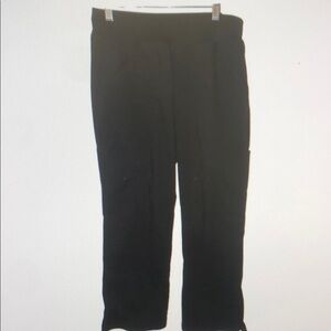 Cherokee Authentic Workwear Black Cargo Scrub Pants Women